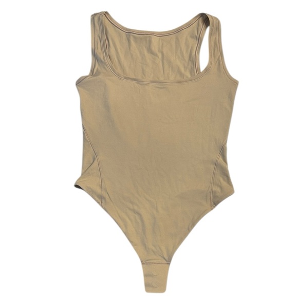 lululemon athletica Tops - ⚫️ Lululemon Nulu Square-Neck Sleeveless Bodysuit